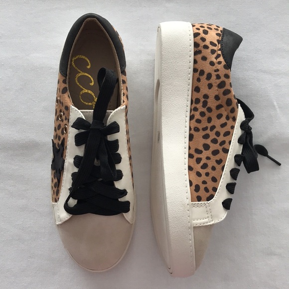 CCOCCI Marcie Star Leopard Sneakers - Picture 4 of 14